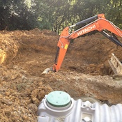 dig the 25m2 hole